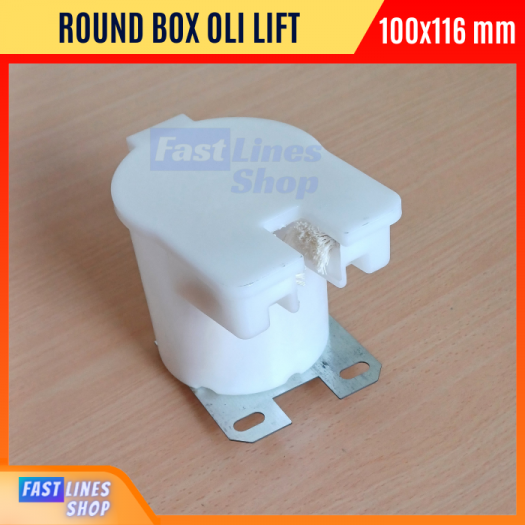 Box Oli Lift Elevator Bundar Kecil / Round Box Oil Lift