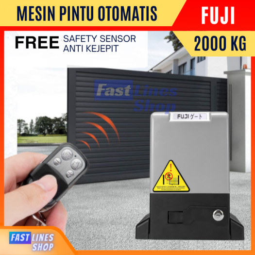 Mesin Pembuka Pintu Pagar Otomatis 2000kg Automatic Sliding Gate